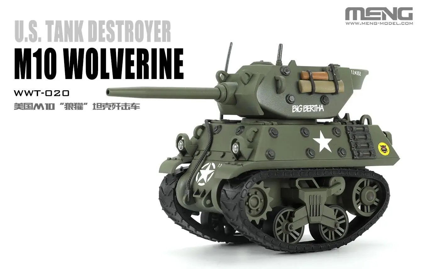 Model Kit Destroyer - MENG Model WWT ABD Tank Destroyer