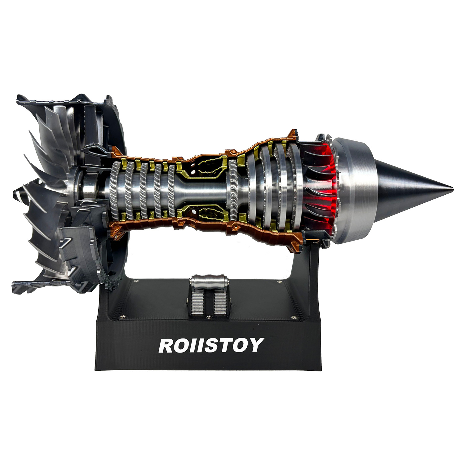 Model Kit Jet Engine - Jet Motoru Modeli Kiti Turbofan Simülasyonu