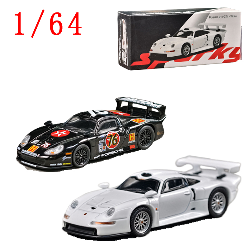Model Kit Porsche 911 - Spark Döküm 1/64 Ölçekli Porsche Alaşım