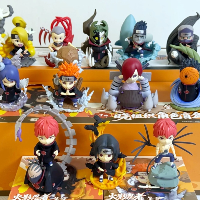 Model Kit Naruto - Orijinal Naruto Shippuden Akatsuki Karakter Kör
