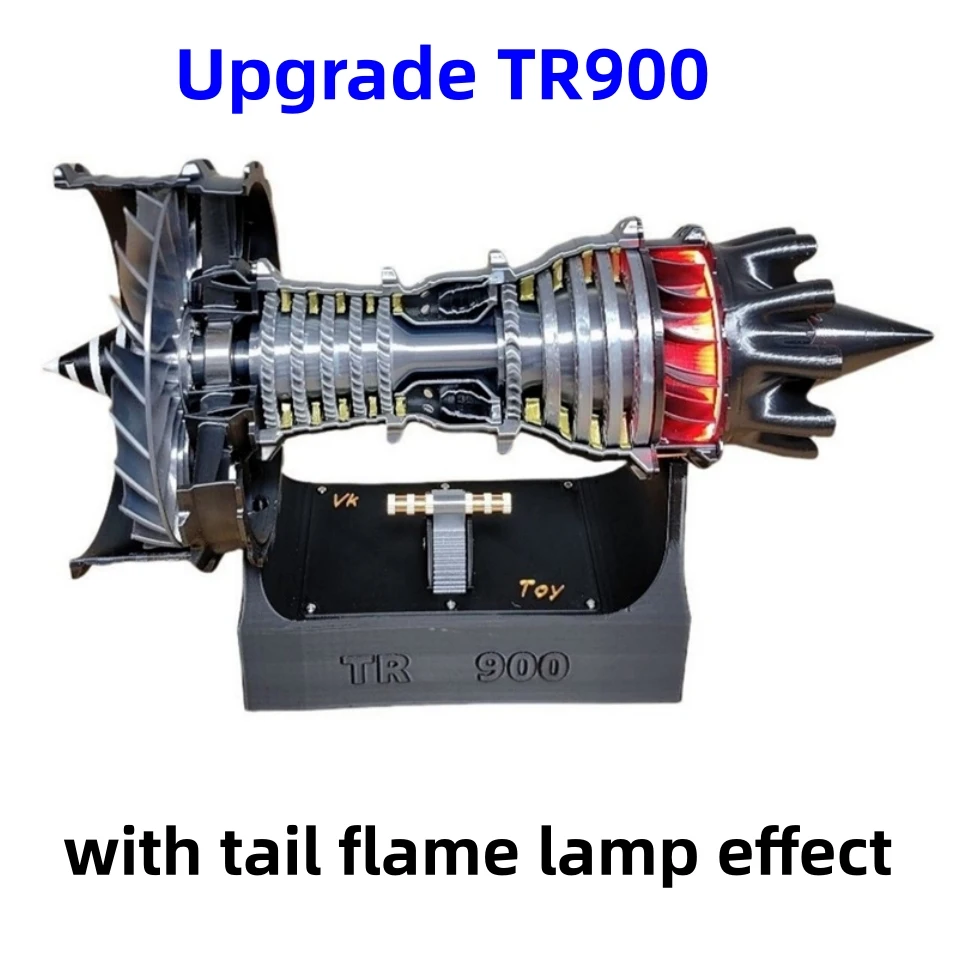Model Kit Jet Engine - DIY Montaj Oyuncak Uçak Jet Motoru