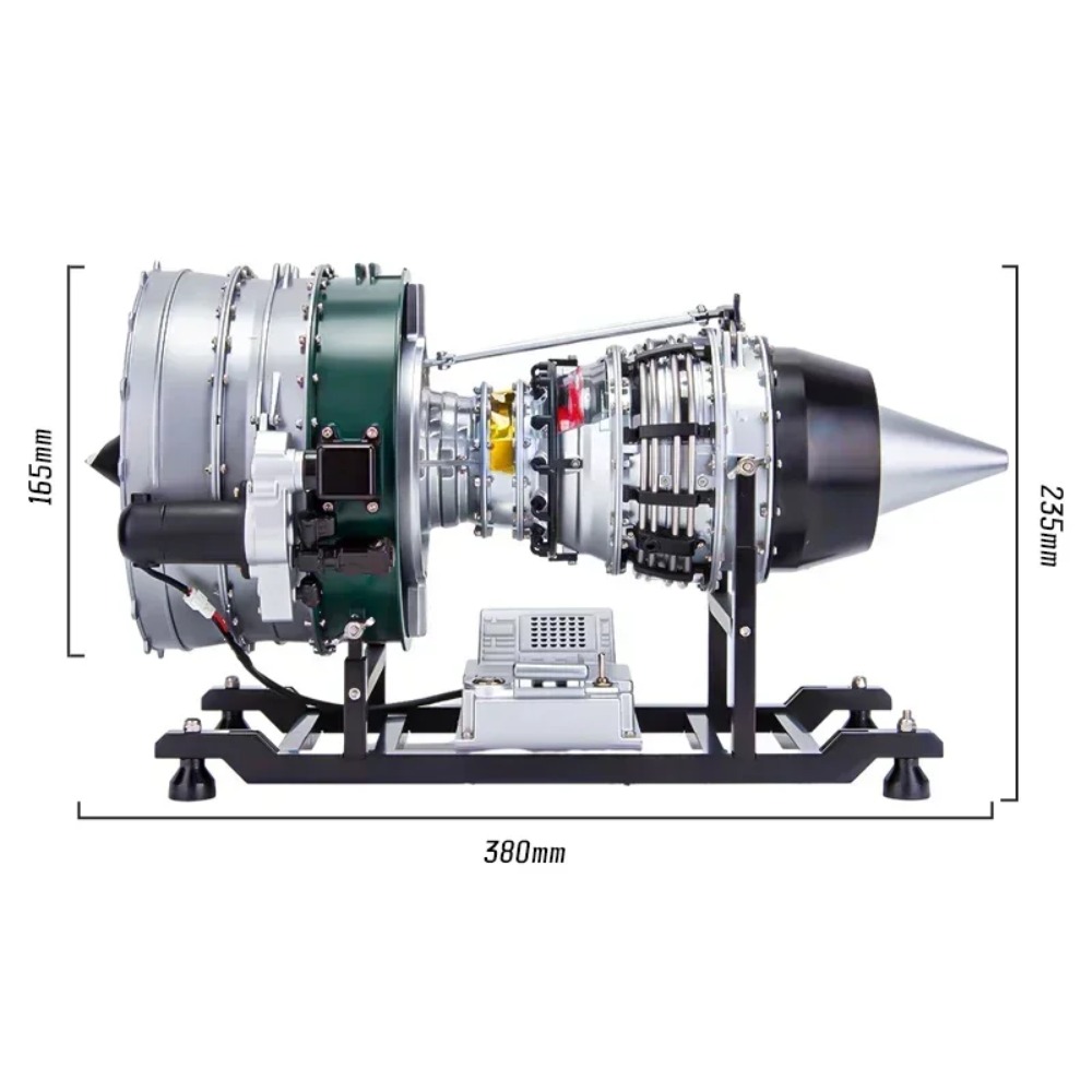 TECHING 1/10 Metal Jet Türbin  - Model Kit Jet Engine incelemesi ve fiyatı