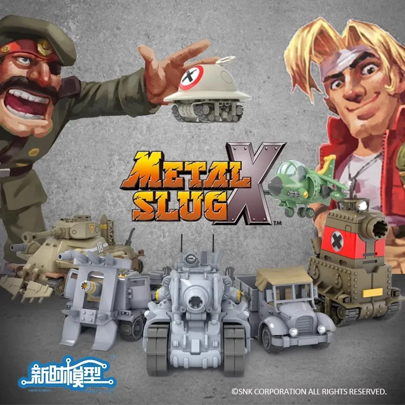 Stokta Metal Slug X Serisi Küç - Model Kit Metal Slug incelemesi ve fiyatı