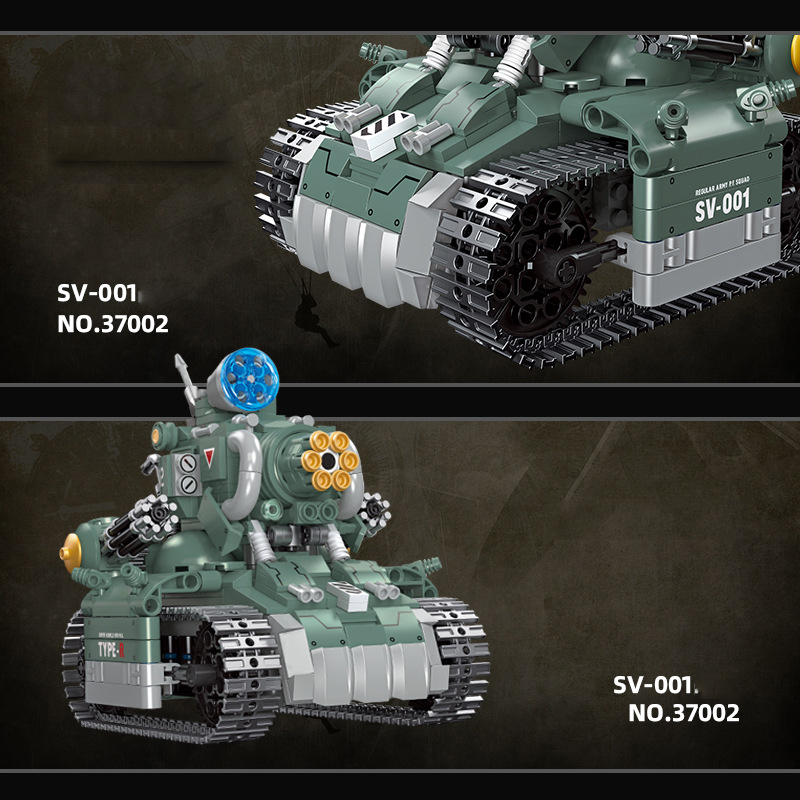 Teknik 2.4ghz Rc Yapım Bloğu S - Model Kit Metal Slug incelemesi ve fiyatı
