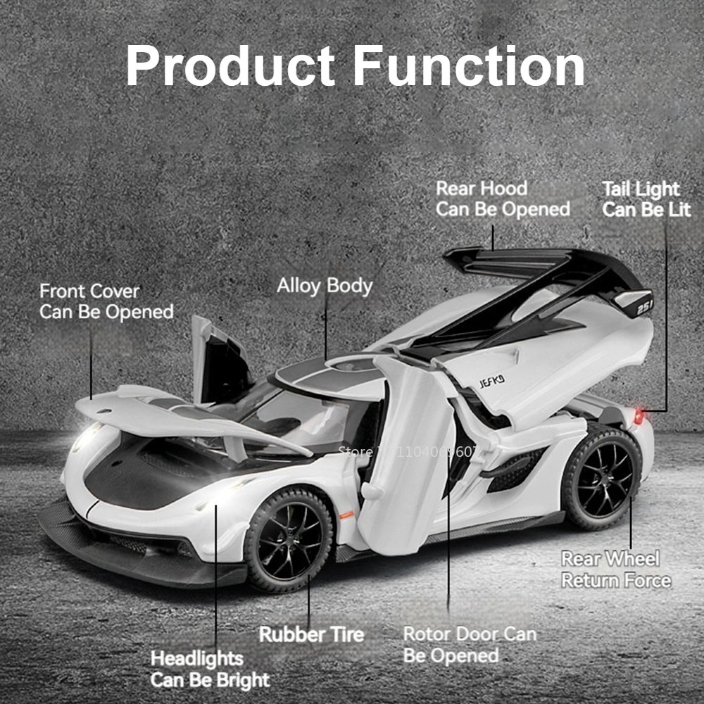 Ölçekli 1:32 KNSG Jesko Araba  - Model Kit Porsche 911 incelemesi ve fiyatı