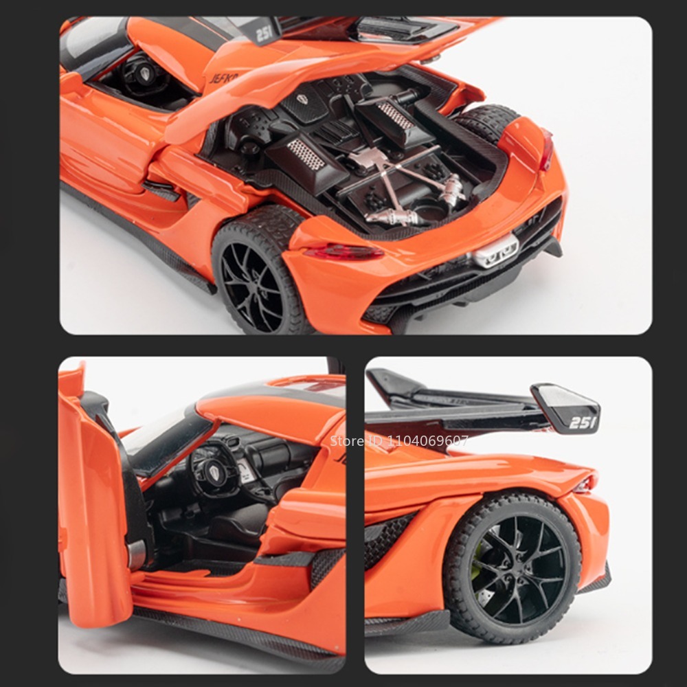 Ölçekli 1:32 KNSG Jesko Araba  - Model Kit Porsche 911 incelemesi ve fiyatı