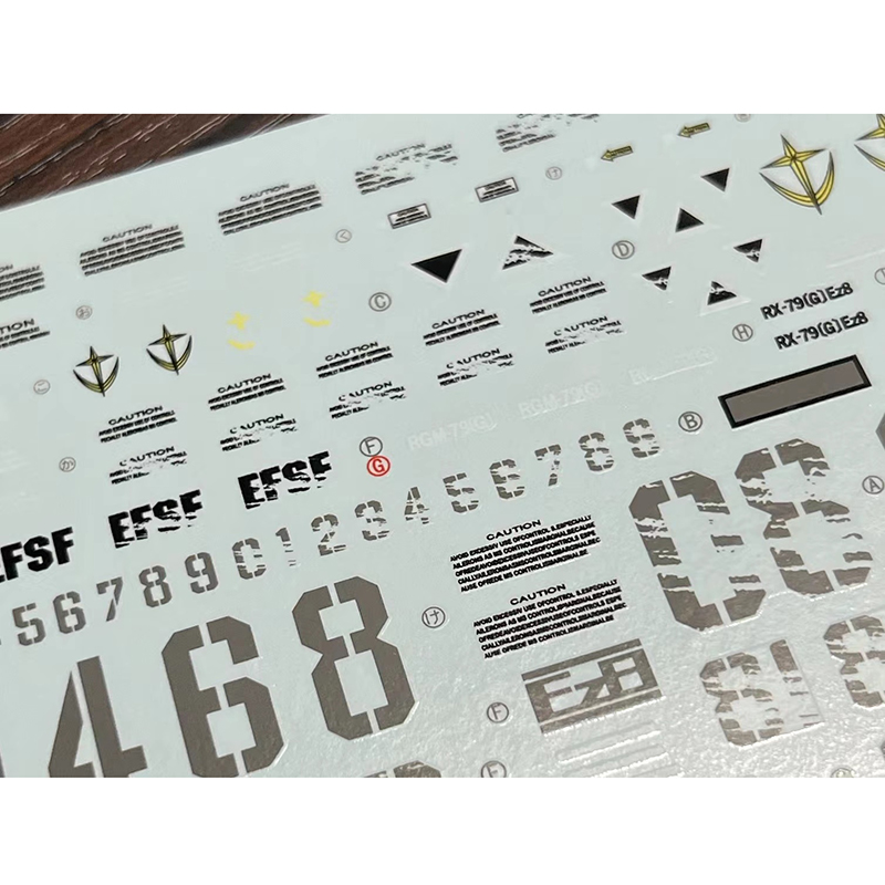 Model çıkartmaları su kaydırağ - Model Kit Decals incelemesi ve fiyatı