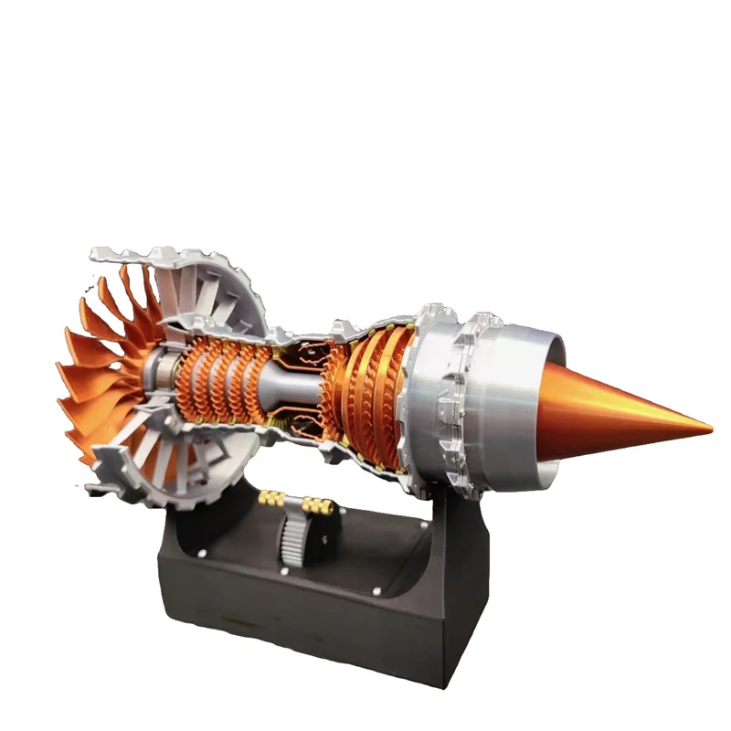 27CM DIY Turbofan motor havacı - Model Kit Jet Engine incelemesi ve fiyatı