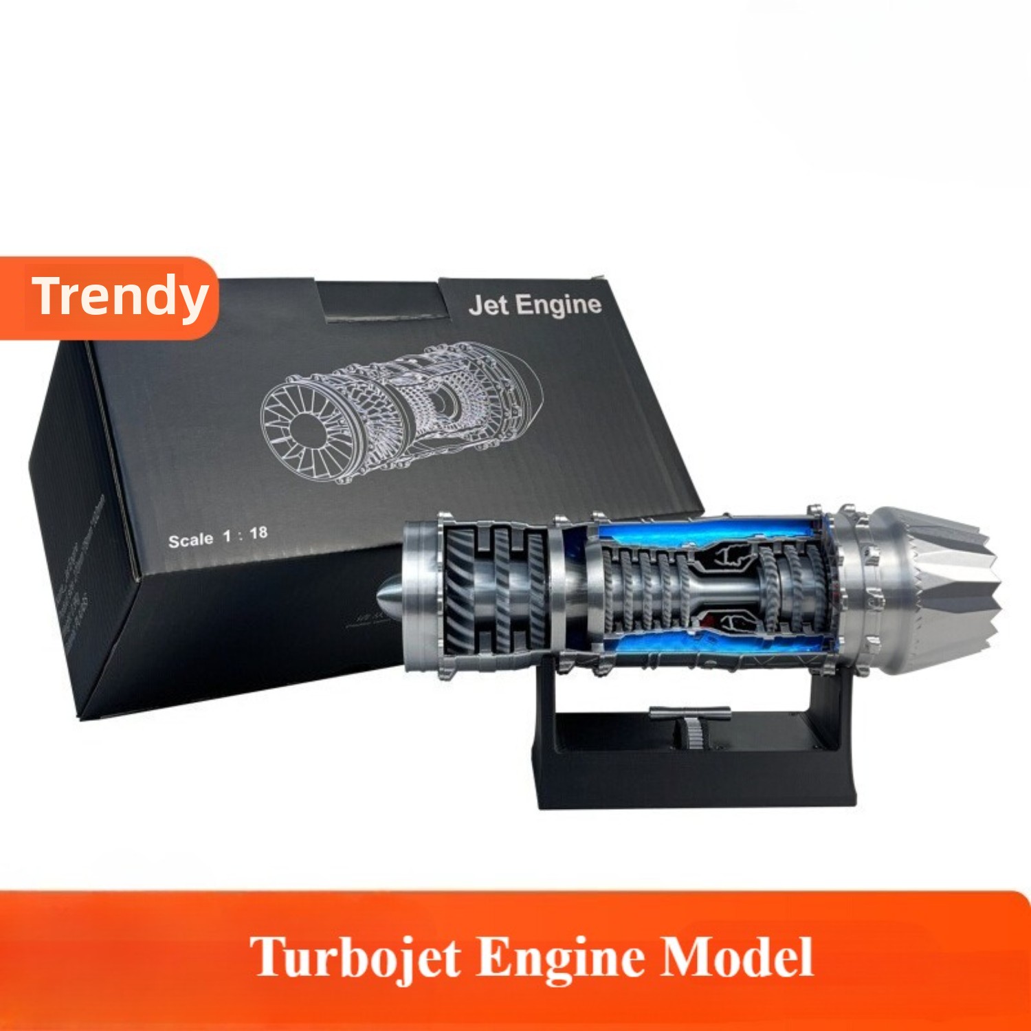 Mikro J35 Savaş Uçağı Motor mo - Model Kit Jet Engine incelemesi ve fiyatı