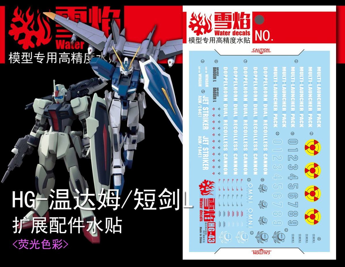 Model Çıkartmaları 1/144 HG Wi - Model Kit Decals incelemesi ve fiyatı
