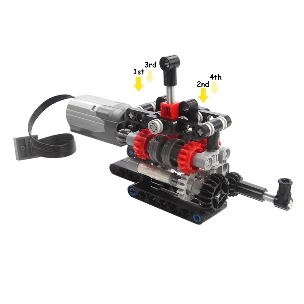 MOC yüksek teknoloji 4 hızları - Model Kit Motor incelemesi ve fiyatı