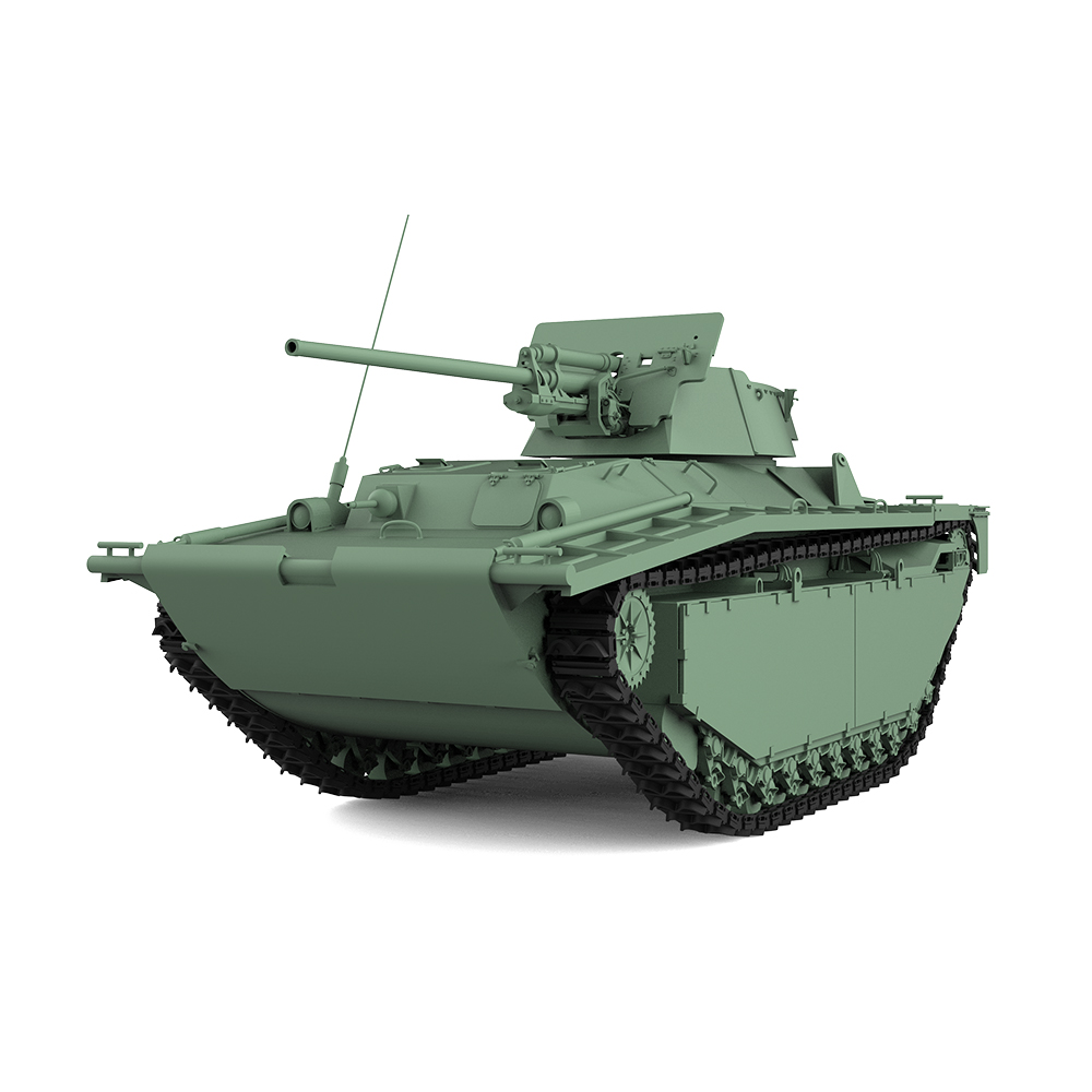 ABD LVT(A)-4/ZiS-2 Tank Destro - Model Kit Destroyer incelemesi ve fiyatı