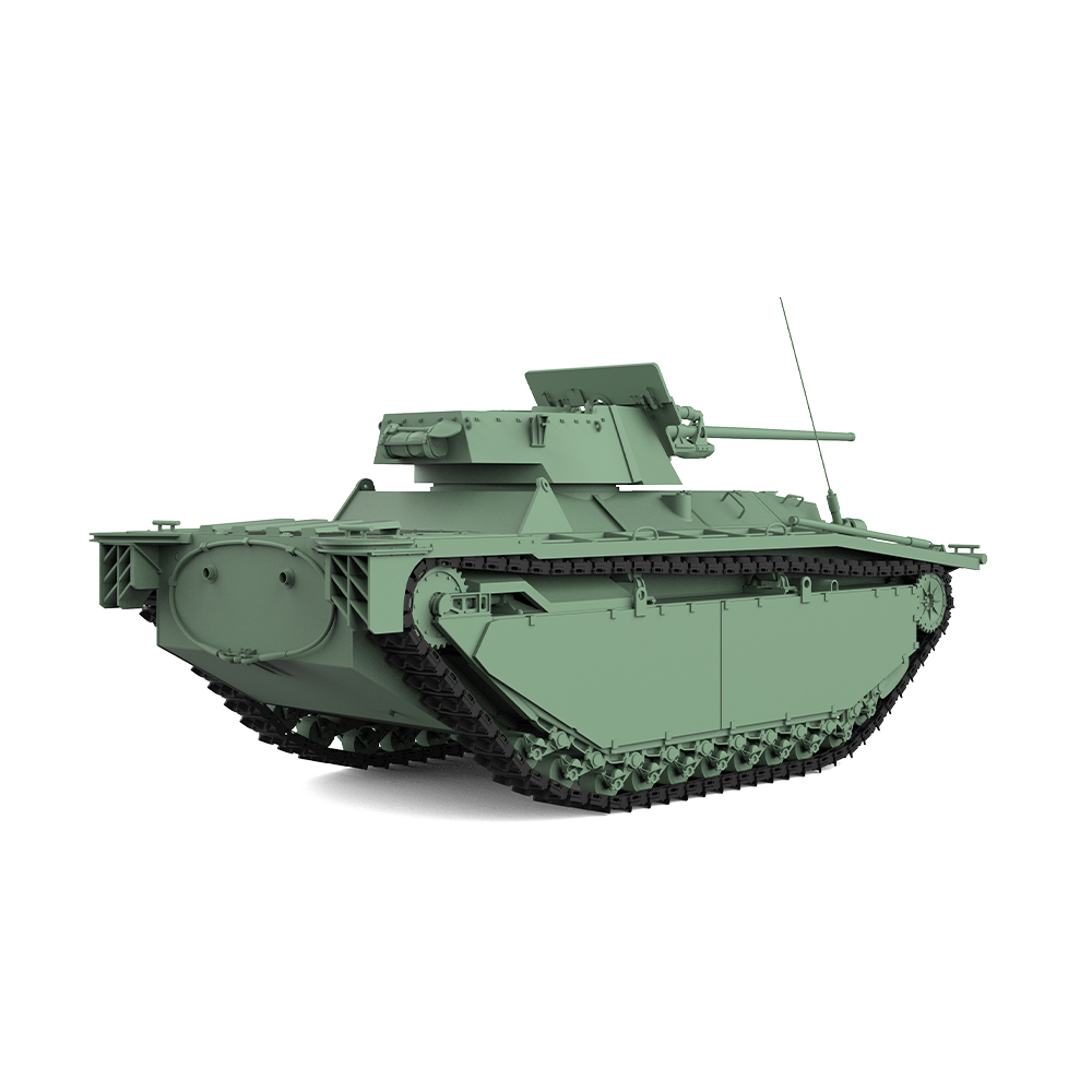 ABD LVT(A)-4/ZiS-2 Tank Destro - Model Kit Destroyer incelemesi ve fiyatı