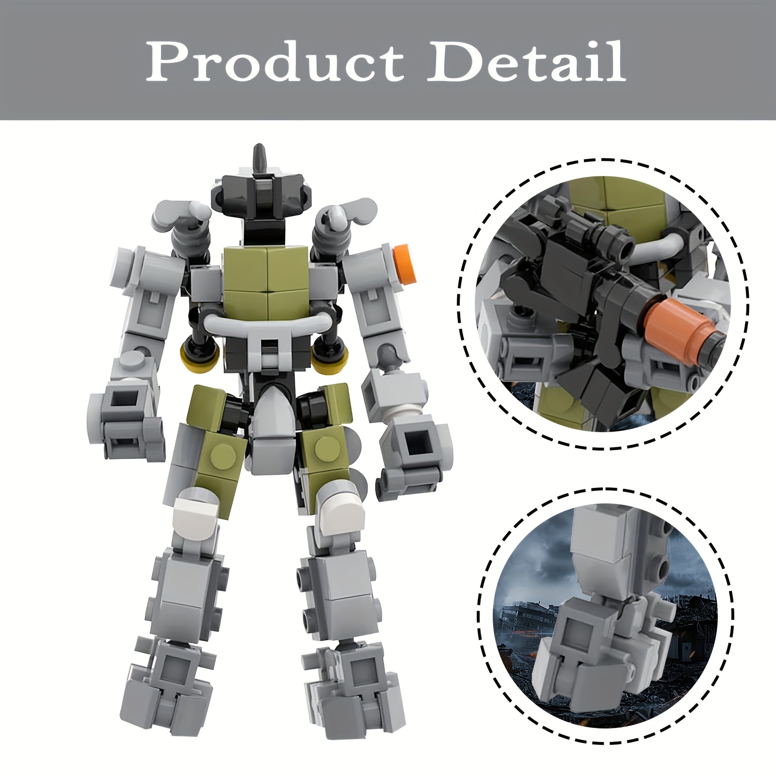 MOC Robot Yapı Kiti Zırh Aksiy - Model Kit Metal Slug incelemesi ve fiyatı