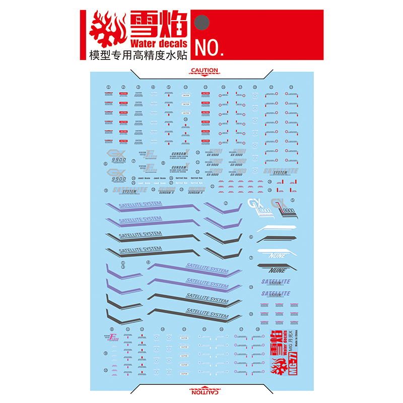 Model çıkartmaları su kaydırağ - Model Kit Decals incelemesi ve fiyatı