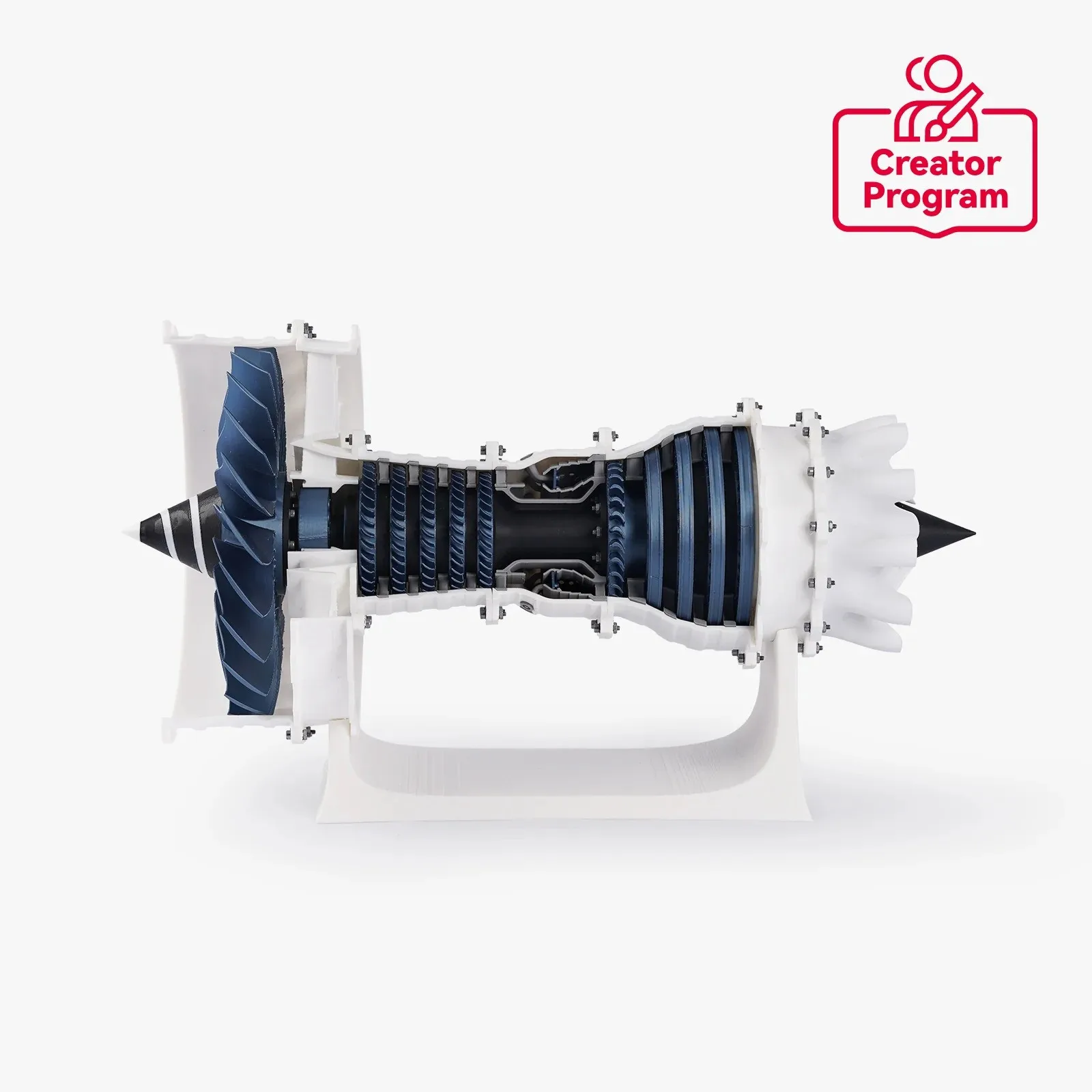 Bambu Lab Jet Motor Modeli Bil - Model Kit Jet Engine incelemesi ve fiyatı