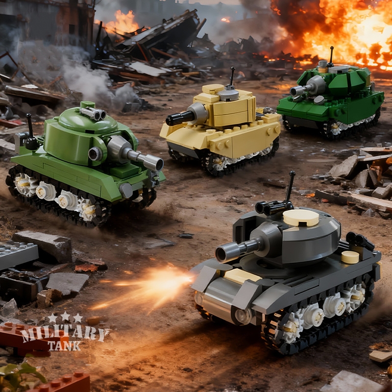 Askeri Tank Yapım Blokları Ord - Model Kit Metal Slug incelemesi ve fiyatı