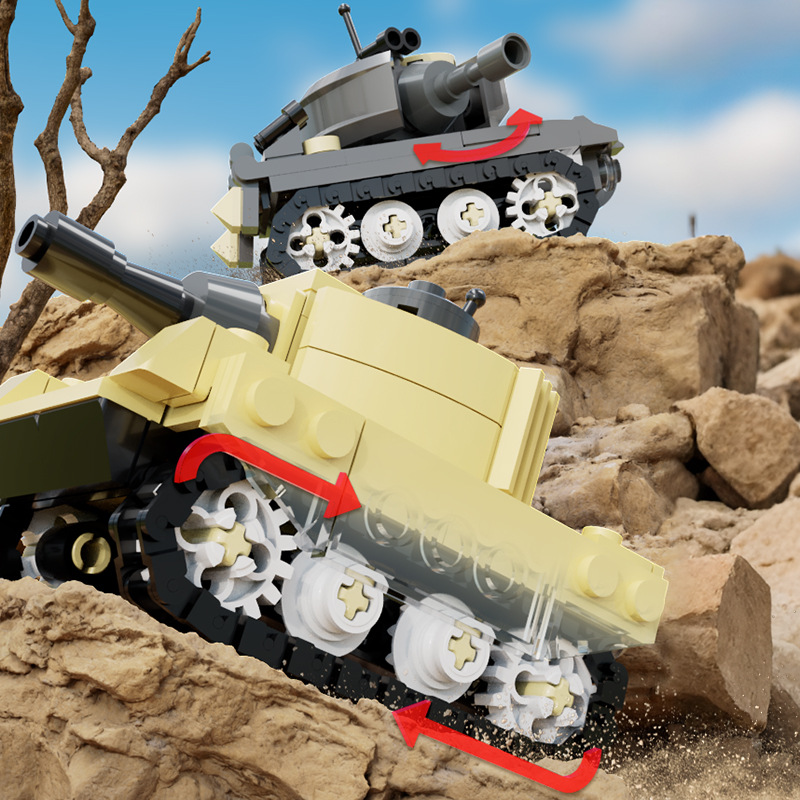 Askeri Tank Yapım Blokları Ord - Model Kit Metal Slug incelemesi ve fiyatı