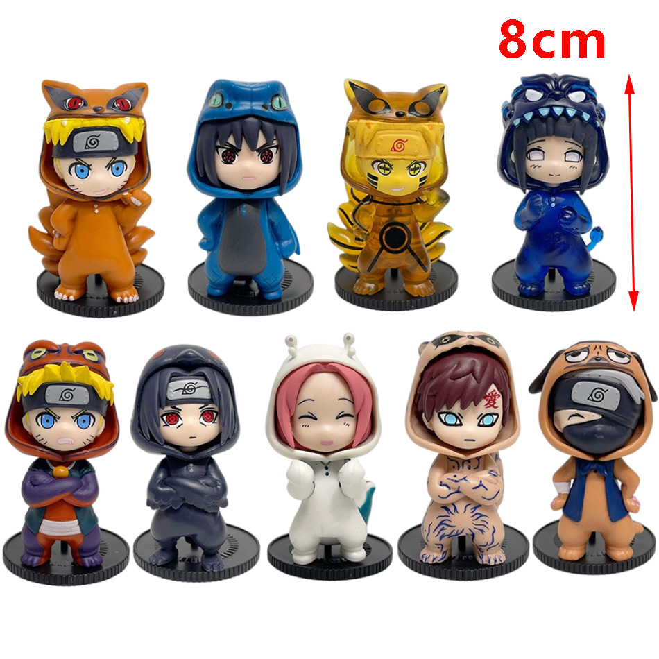 Anime 8cm Naruto 9 Parça Set R - Model Kit Naruto incelemesi ve fiyatı